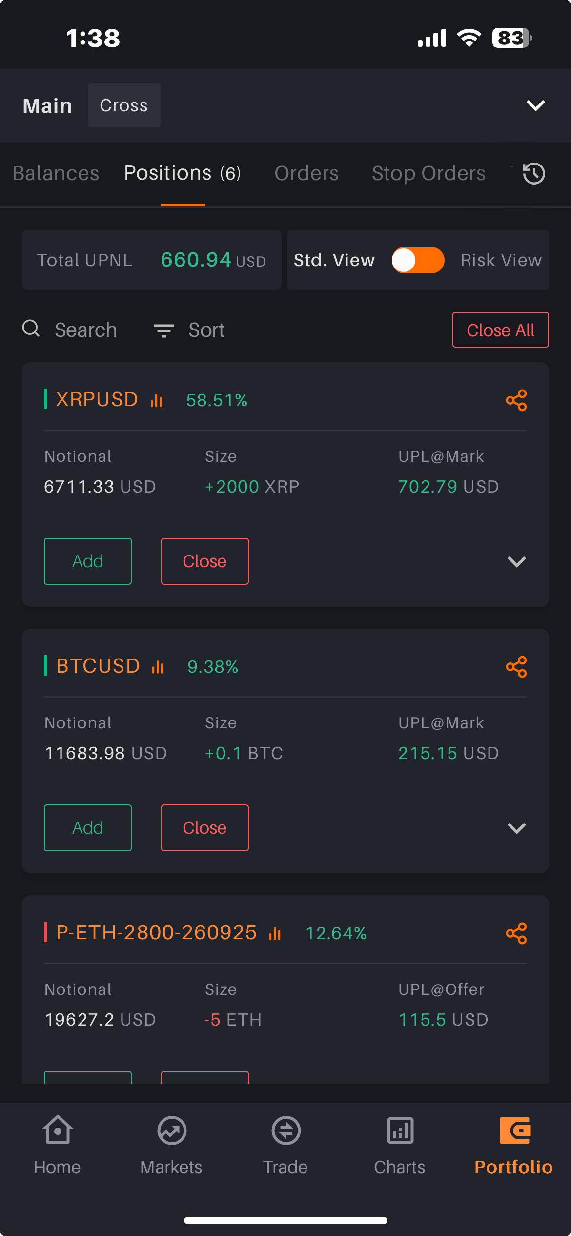 Feedback from trader 3